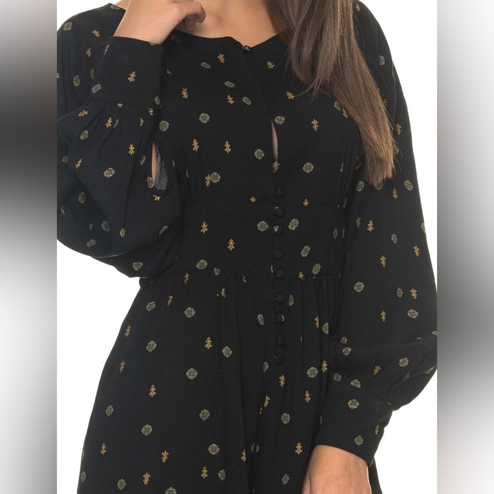 Free People Love Grows Geometric Playsuit - Picture 3 of 10